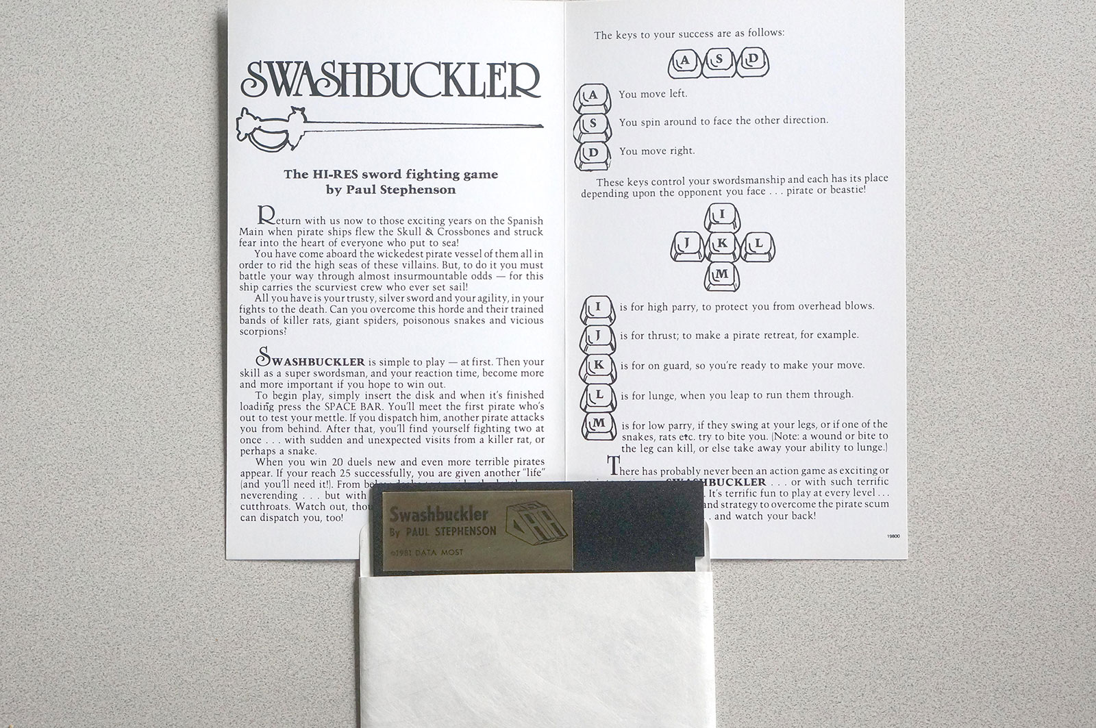 Apple II - Swashbuckler