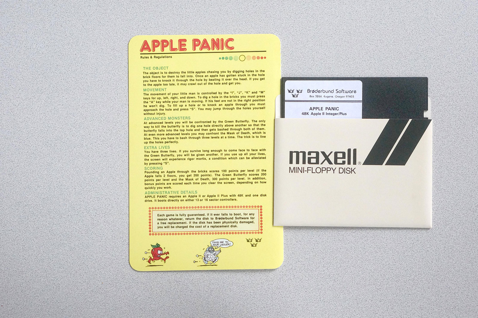 Apple II - Apple Panic