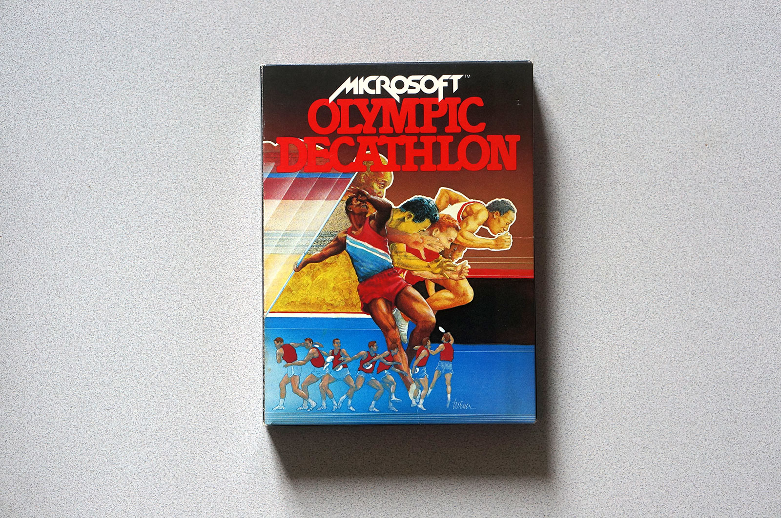 Apple II - Microsoft Olympic Decathlon