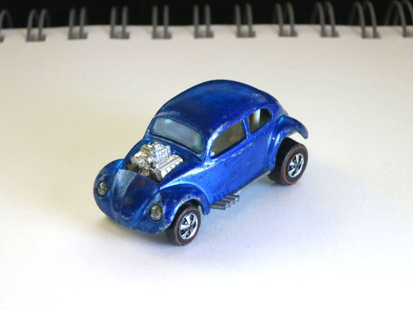 Hot Wheels Redline Rare Blue Custom Volkswagen HK No Sun Roof